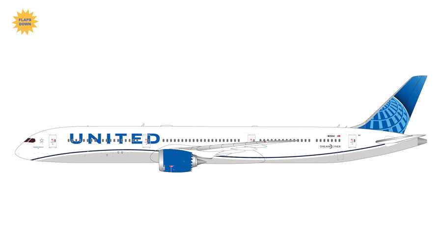 [Pre-order item] 787-10 United Airlines N13014 *Flaps down 1/200 (GJ20231219) [G2UAL1259F] 