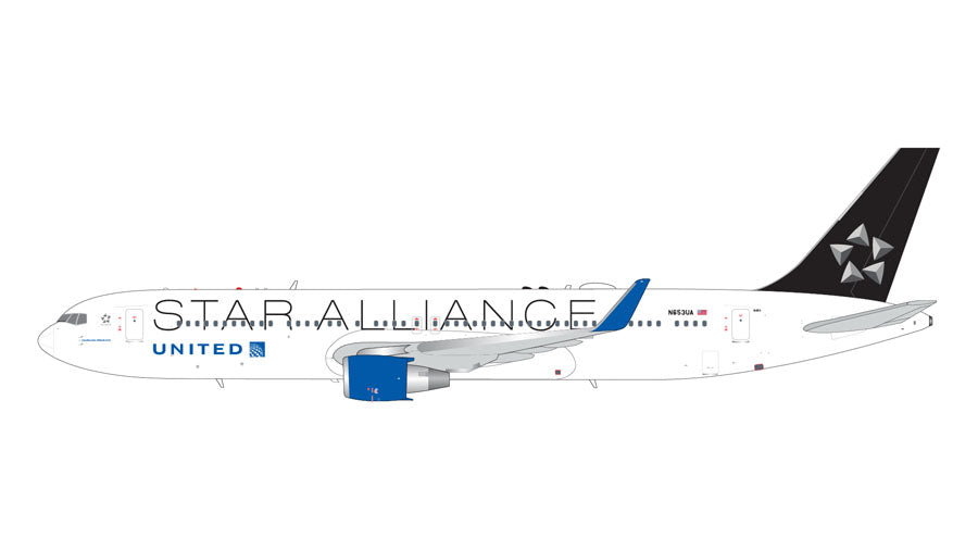 767-300ER ユナイテッド航空 ※スターアライアンス塗装 N653UA 1/200 [G2UAL1379]