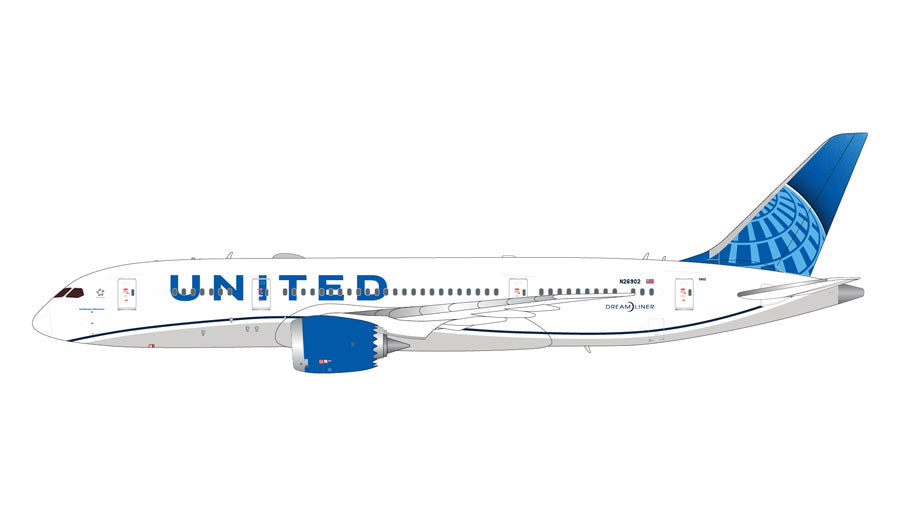 Gemini200 【予約商品】787-8 ユナイテッド航空 ※現行塗装