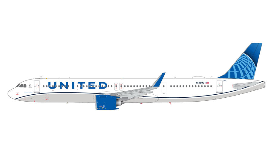 【予約商品】A321neo ユナイテッド航空 ※メタルスタンド付属 N14502 1/200 (GJ20251017) [G2UAL1425]