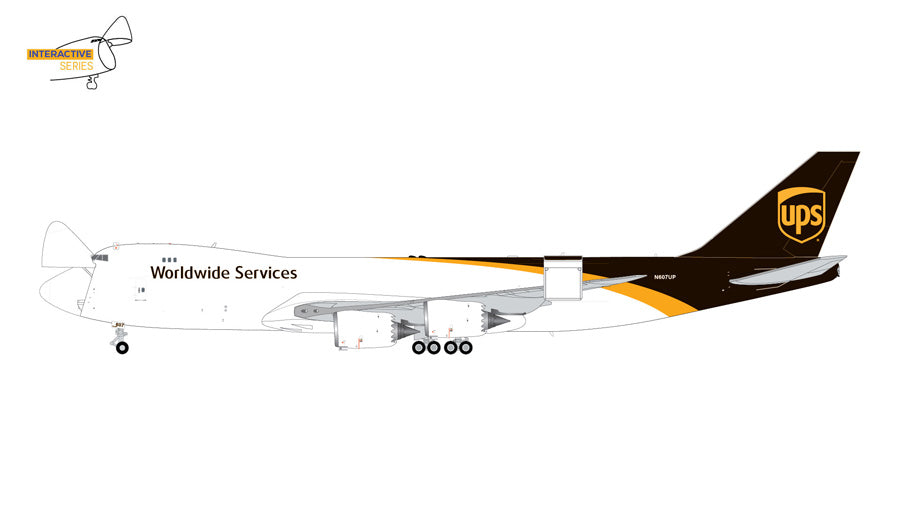 B747-8F UPS航空 ※開閉選択式 N607UP 1/200 [G2UPS1187]
