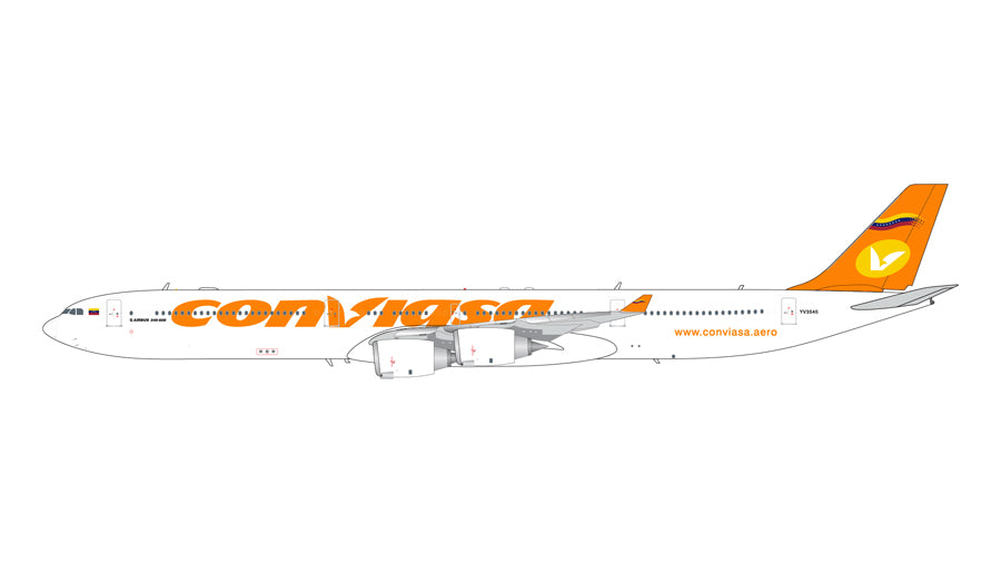 【予約商品】A340-600 コンビアサ航空 YV3545 1/200 (GJ20250428) [G2VCV1355]