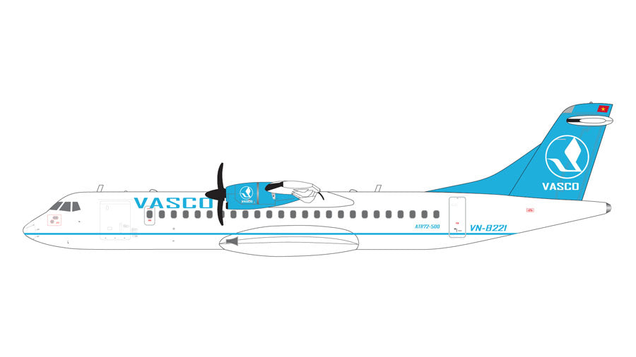 ATR 72-500 ベトナムエアサービス VN-B221 1/200 [G2VFC1273]