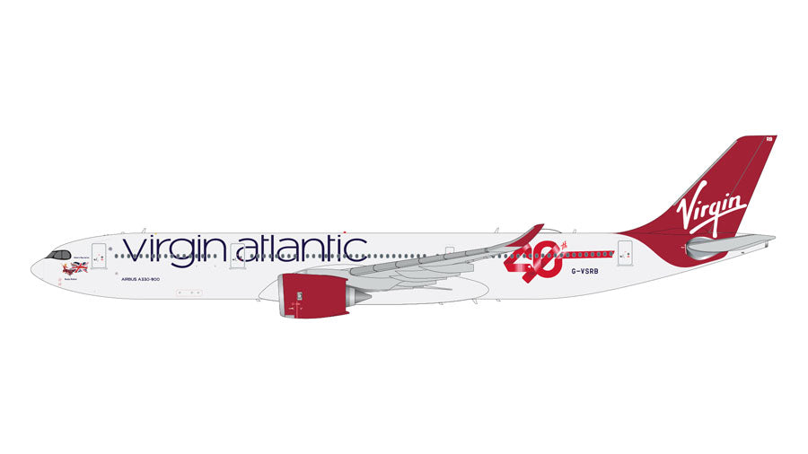 ヴァージンアトランティック航空のマグカップ Herpa Wings A330-900neo ヴァージン・アトランティック航空