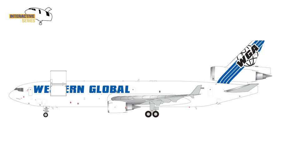 【予約商品】MD-11F ウエスタングローバル航空 ※開閉選択式 N783SN 1/200 (GJ20250912) [G2WGN1180]