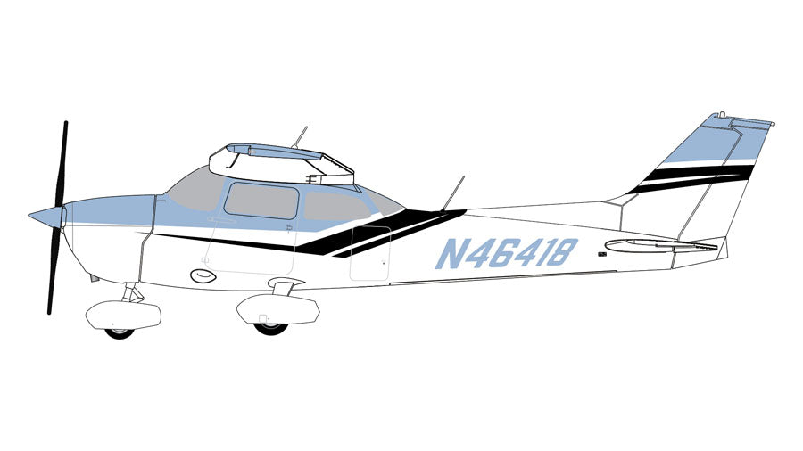 [Pre-order item] Cessna 172M Skyhawk "Southeastern Minnesota Flying Club" N46418 1/72 (GJ20241110) [GGCES018] 