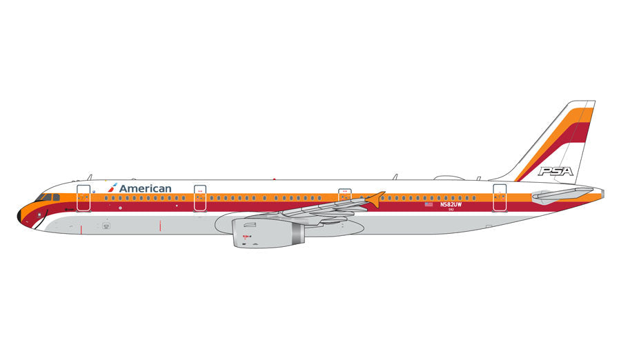 A321-200 American Airlines "PSA Heritage Livery" N582UW 1/400[GJAAL2256] 