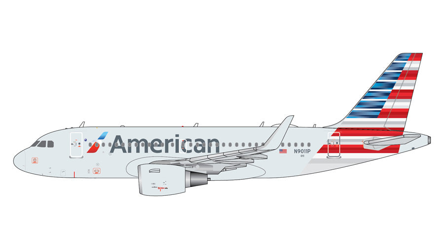 【予約商品】A319-100 アメリカン航空 N9011P 1/400 (GJ20260801)［GJAAL2360］