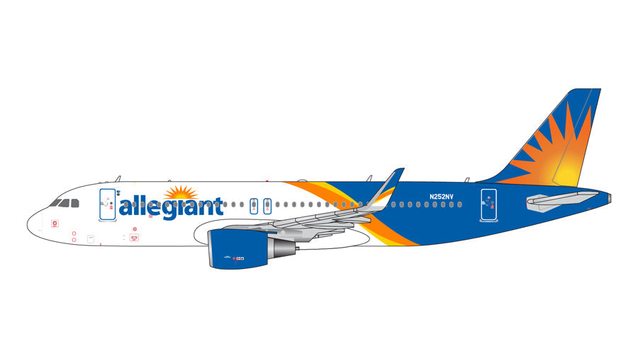 A320-200 アレジアント航空 N252NV 1/400 [GJAAY2326]