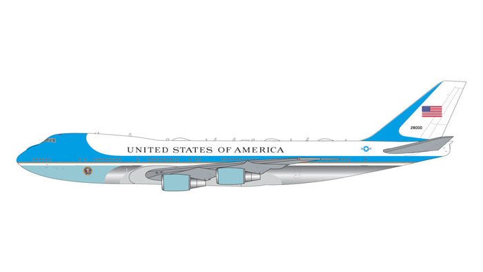 GeminiJets VC-25A アメリカ空軍 エアフォースワン(米国大統領専用機) new antenna array #82-8000 ...