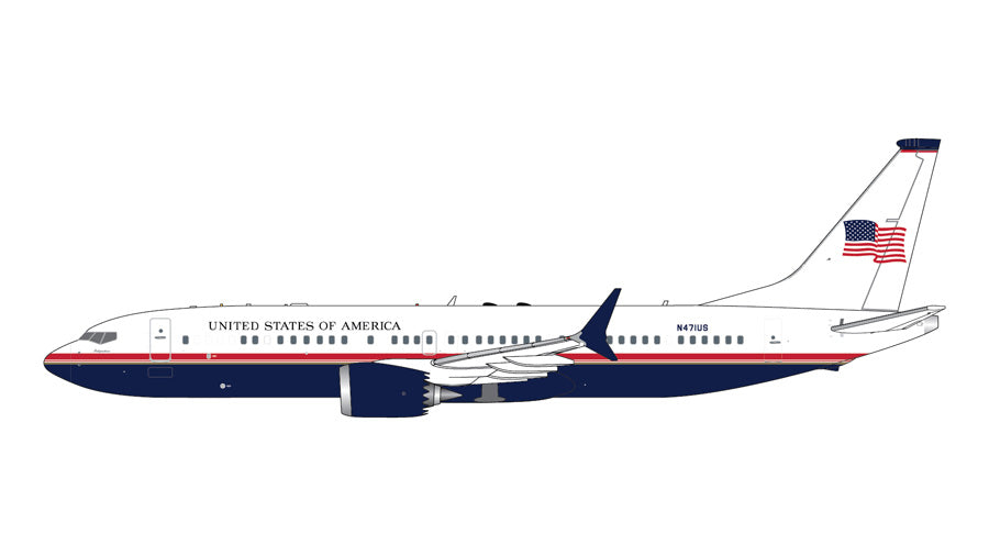 【予約商品】737 MAX8 BBJ アメリカ空軍 N471US 1/400 (GJ20260901) [GJAFO2420]