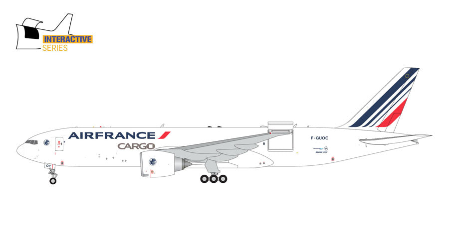 【予約商品】777-200LRF エールフランス・カーゴ ※開閉選択式 F-GUOC 1/400 (GJ20250629) [GJAFR2148]