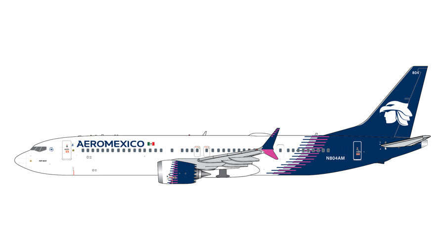 B737 MAX9 アエロメヒコ N804AM 1/400 [GJAMX2416]
