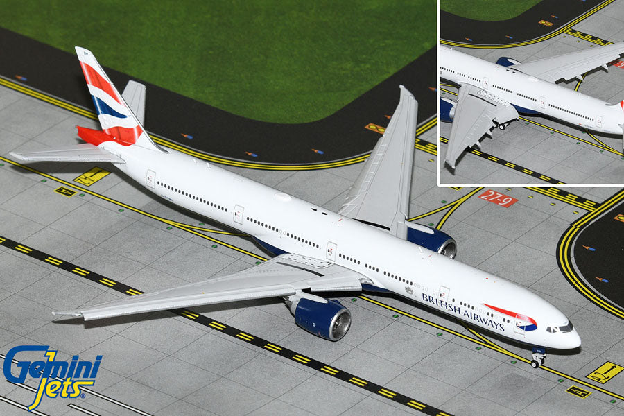 777-300ER 英國航空 *襟翼放下 G-STBH 1/400[GJBAW2118F] 