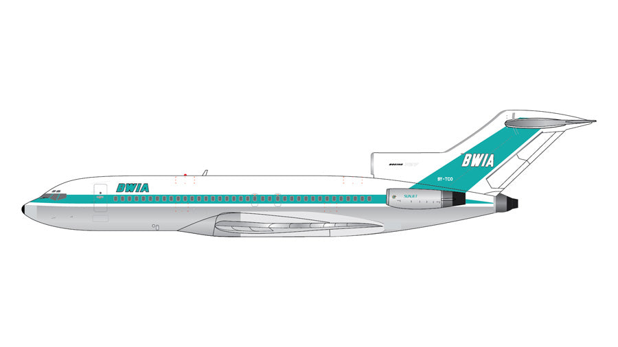 【予約商品】727-100 BWIA ウェスト・インディーズ・エアウェイズ 「1960s livery」 9Y-TCO 1/400 (GJ20260516)［GJBWA2376］
