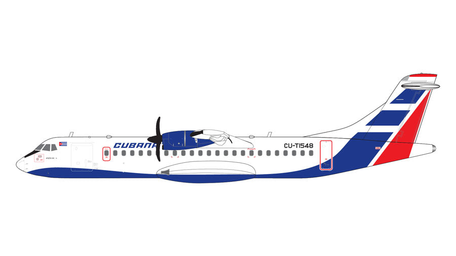 【予約商品】ATR72-200 クバーナ航空 CU-T1548 1/400 (GJ20250801) [GJCUB2222]