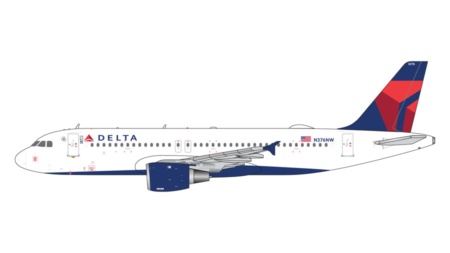 [Pre-order item] A320-200 Delta Airlines N376NW 1/400 (GJ20231219) [GJDAL2094] 