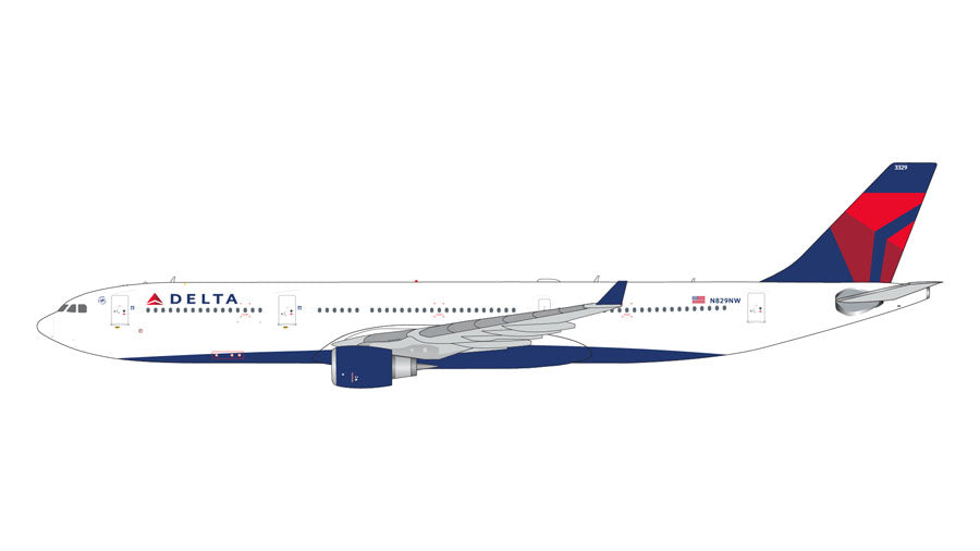 A330-300 Delta Airlines N829NW 1/400 [GJDAL2106] 