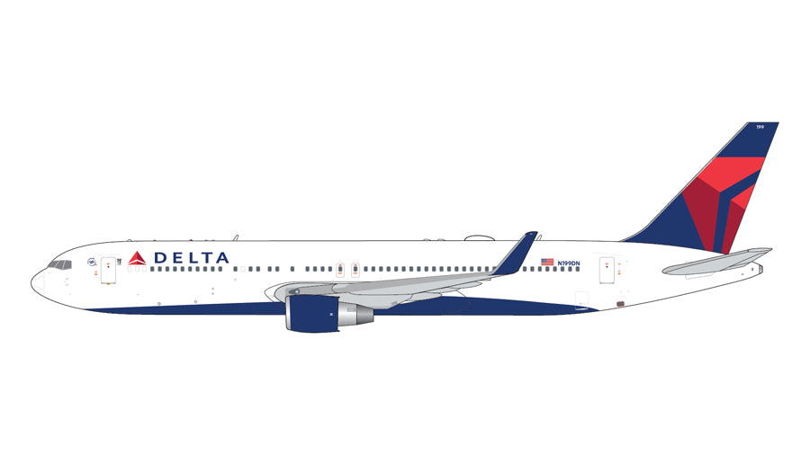 【予約商品】767-300ER(W) デルタ航空 N199DN 1/400 (GJ20251117) [GJDAL2363]