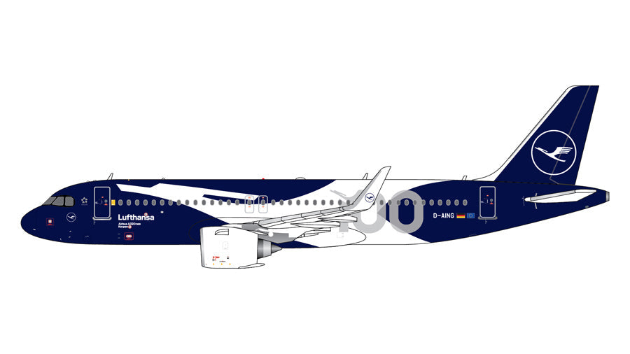 A320neo ルフトハンザ航空 「100周年記念塗装」 D-AING 1/400 [GJDLH2413]