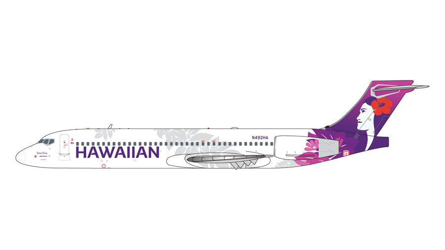 717-200 ハワイアン航空 N492HA 1/400 [GJHAL2295]