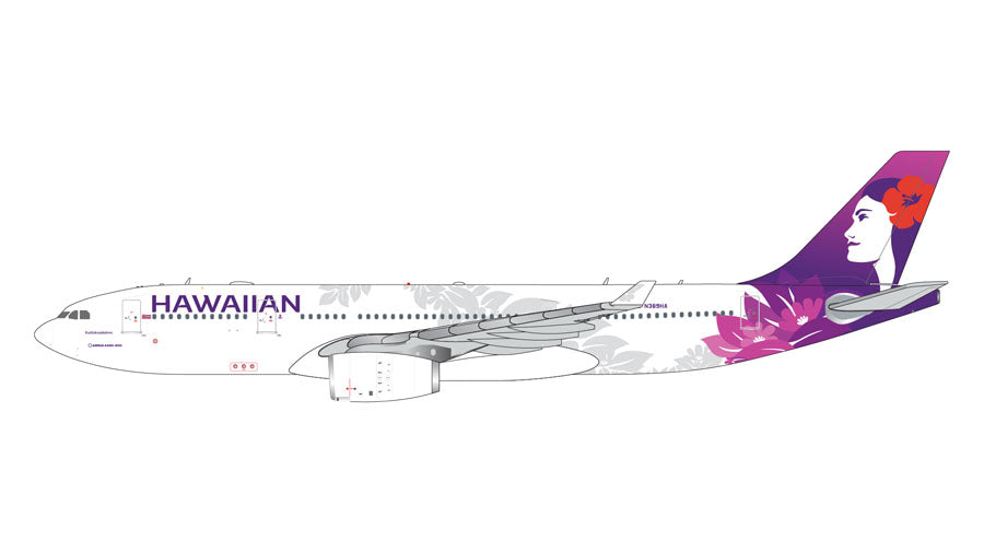 [Pre-order item] A330-200 Hawaiian Airlines N389HA 1/400 (GJ20241221) [GJHAL2298] 