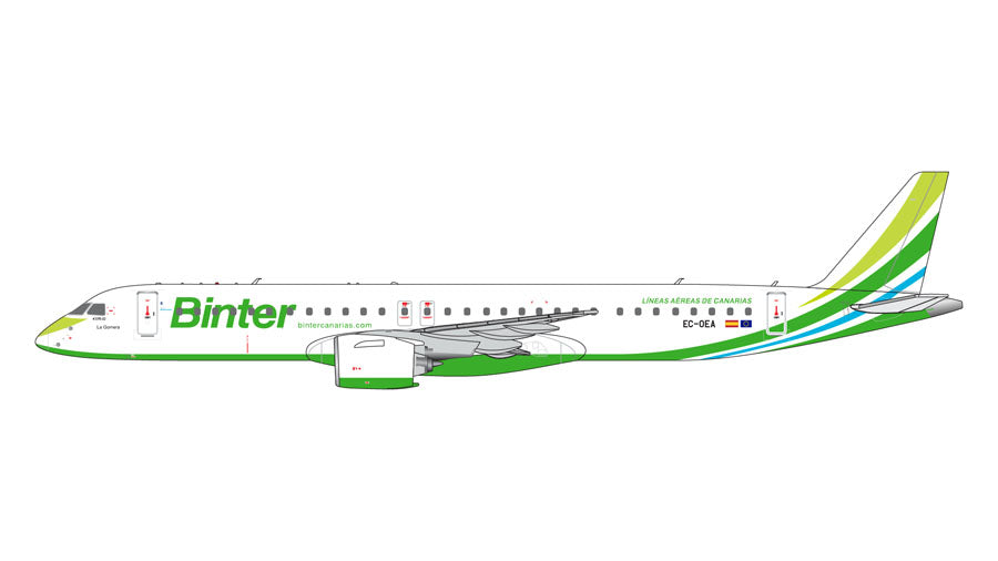 GeminiJets E195-E2 ビンター・カナリア航空 EC-OEA 1/400 [GJIBB2281]