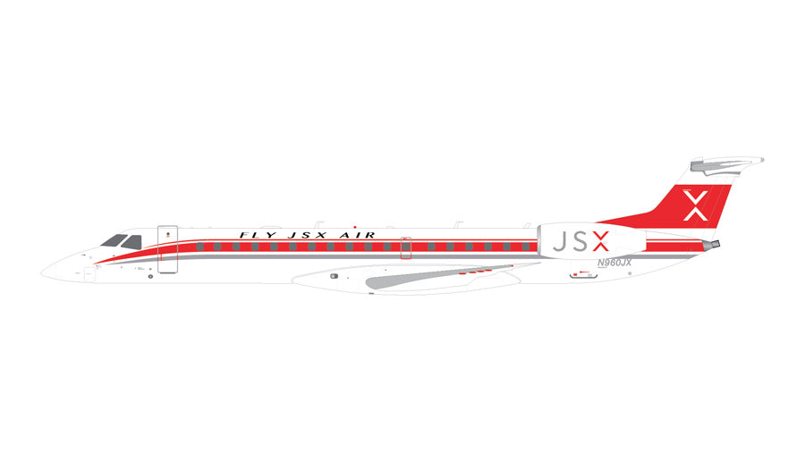 【予約商品】E145LR JSX 「retro livery」 N960JX 1/400 (GJ20260308) [GJJSX2403]