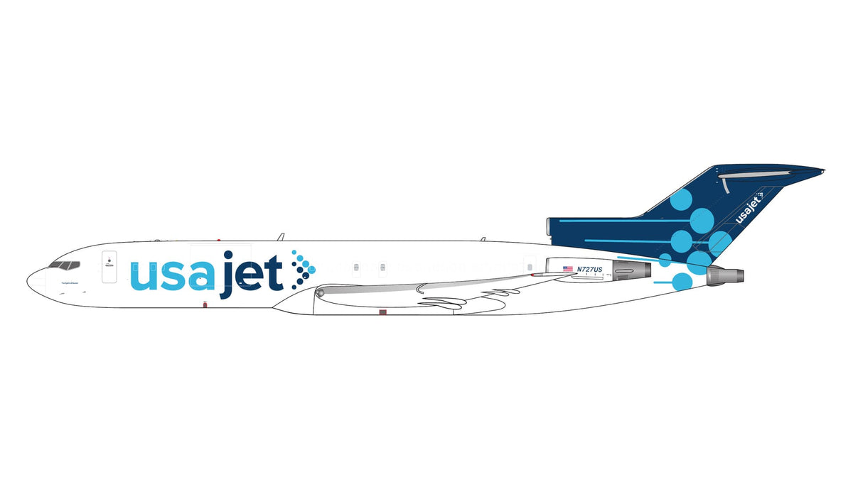 【予約商品】727-200/Adv. USAジェット航空 「last operating 727 in the U.S.」 N727US  1/400 (GJ20261009) [GJJUS2432]