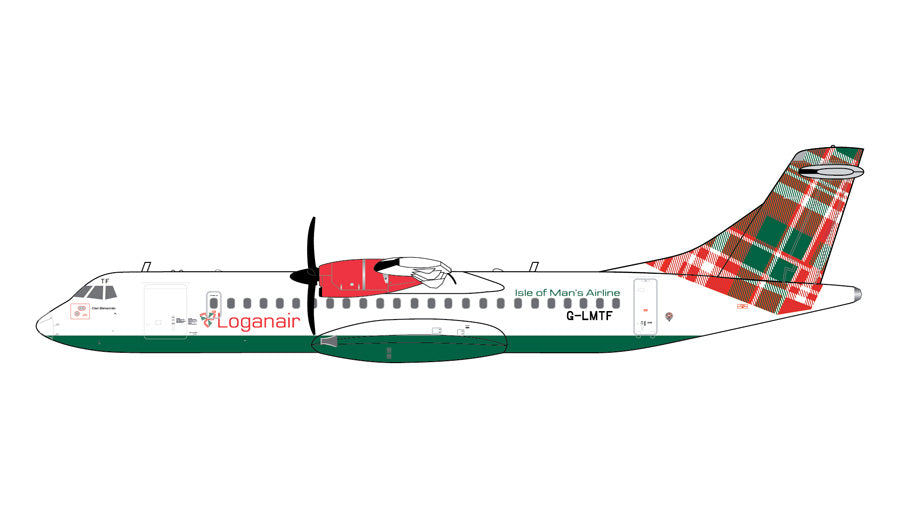 ※予約受付終了【予約商品】ATR72-600 ローガンエアー G-LMTF 「green livery」 1/400 (GJ20251221) [GJLOG2309]