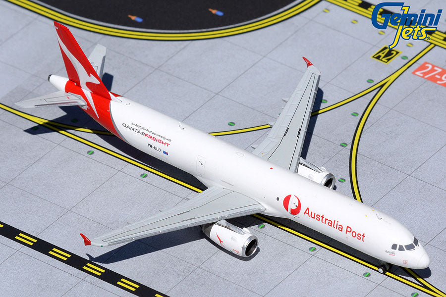 A321P2F (modified cargo type) Qantas (Australia Post logo) VH-ULD 1/400 [GJQFA1955]