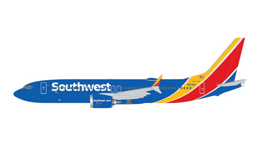 GeminiJets B737 MAX8 サウスウエスト航空 N8788L 1/400 [GJSWA2372]