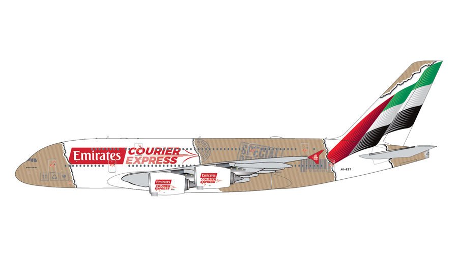 A380 エミレーツ・スカイカーゴ 「Emirates Courier Express」 A6-EET 1/400 [GJUAE2384]