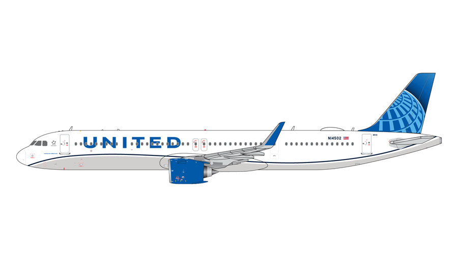 【予約商品】A321neo ユナイテッド航空 N14502 1/400 (GJ20250801) [GJUAL2346]