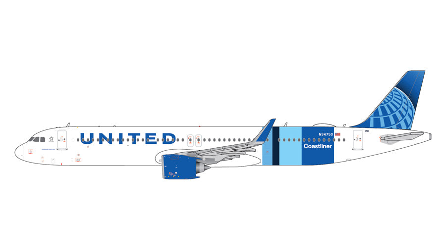A321neo ユナイテッド航空 「Coastliner」 N94750 1/400 [GJUAL2423]