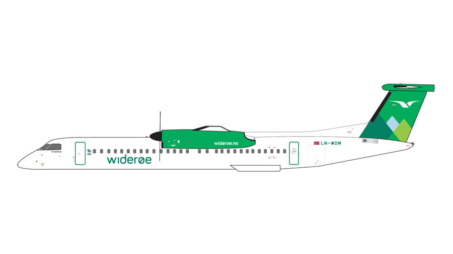 GeminiJets 【お取り寄せ】Dash8 Q400 ヴィデロー航空 LN-WDM 1/400
