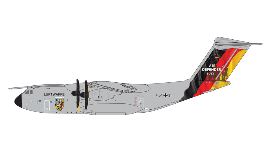 【予約商品】A400M-180 ドイツ空軍 54+21  1/400 (GJ20240119) [GMLFT138]