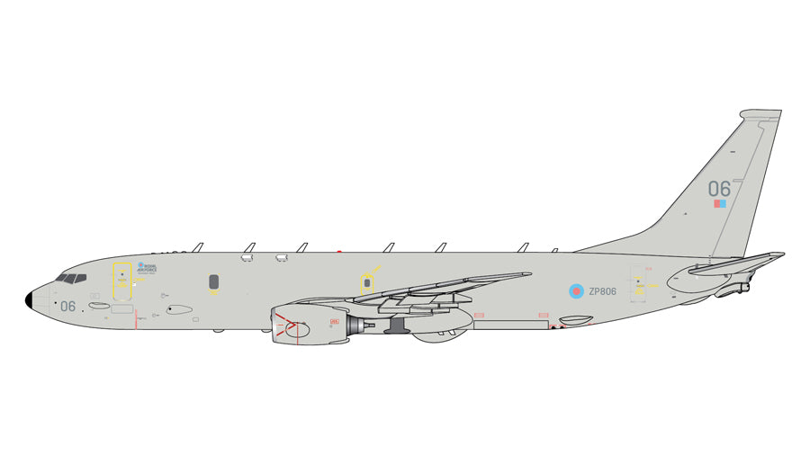 【予約商品】P-8A (Poseidon MRA1) イギリス空軍  ZP806  1/400 (GJ20240119) [GMRAF136]