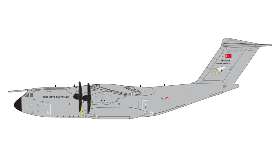 【10/19(土)発売】【予約商品】A400M アトラス トルコ空軍 18-0093 1/400 (GJ20240906) [GMTUR139]