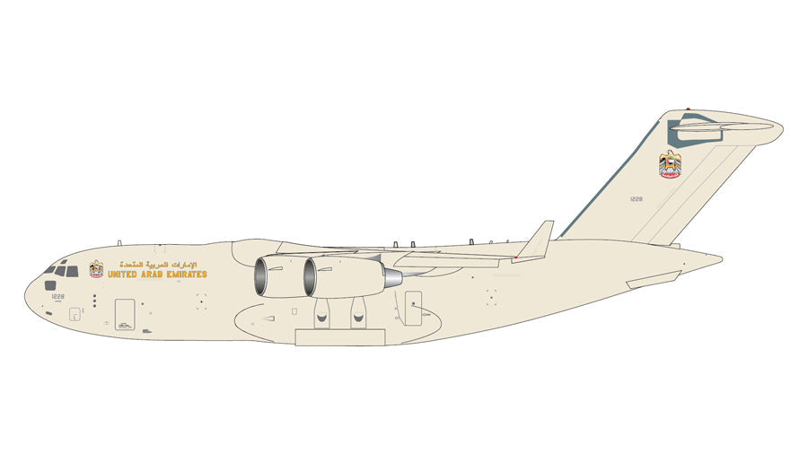 C-17A アラブ首長国連邦空軍 1228 1/400 [GMUAE159]