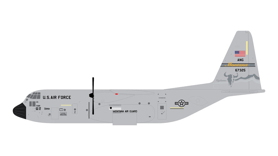 【予約商品】C-130H アメリカ空軍 モンタナ空軍州兵 96-7325 1/400 (GJ20251024) [GMUSA151]