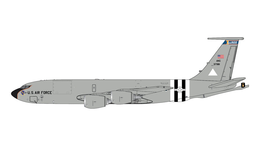 【予約商品】KC-135R アメリカ空軍 イリノイ州空軍 63-7981 1/400 (GJ20260411) ［GMUSA158］