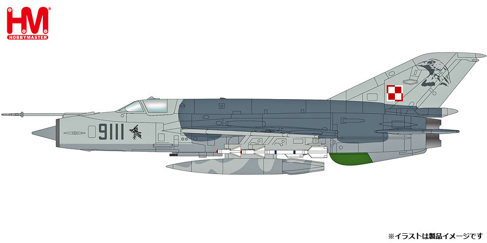 MIG-21MF ポーランド空軍 第3戦術飛行隊 2002年 1/72 [HA0115]