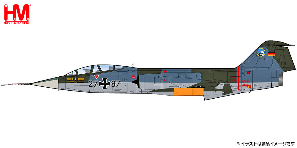 TF-104G スターファイター 西ドイツ空軍 第74戦闘航空団 メルダース 1970年 1/72 [HA1077]