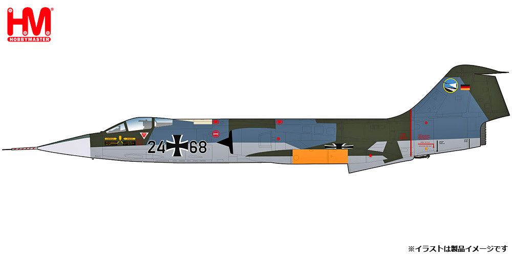 [Pre-order item] F-104G Starfighter West German Air Force 74th Fighter Wing "Mölders" 1970 1/72 (HM20241101) [HA1078] 