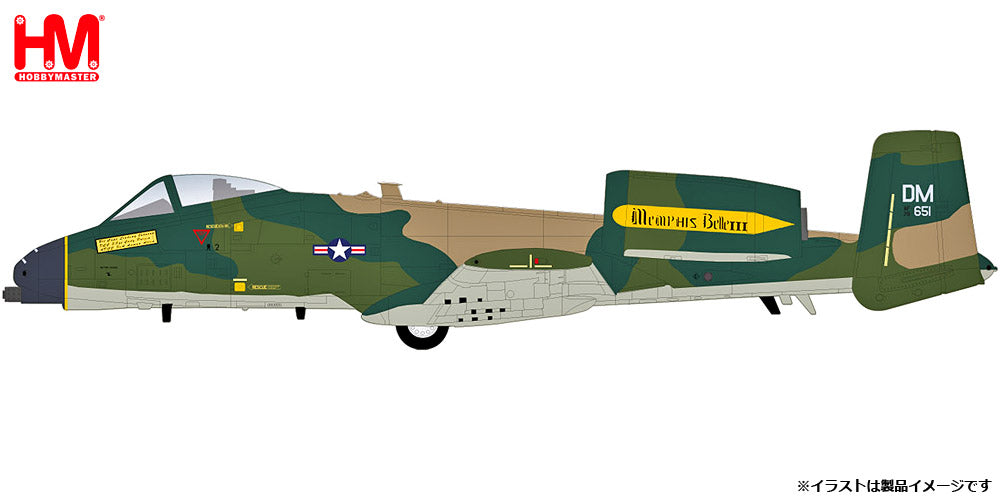 【予約商品】A-10C サンダーボルトⅡ アメリカ空軍 「デモンストレーションチーム メンフィス・ベルⅢ」  1/72 (HM20240123) [HA1338]