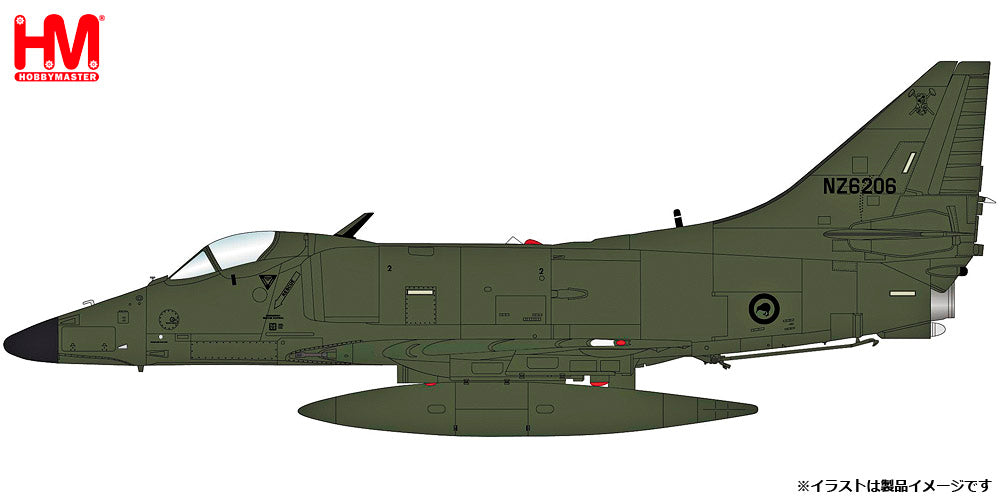 【予約商品】A-4K スカイホーク  ニュージーランド空軍 NZ6205 1/72 (HM20251006) [HA1443]