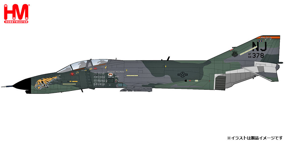 【予約商品】F-4E ファントム2　アメリカ空軍 第108戦闘飛行隊 1988年  1/72 (HM20240107) [HA19057]