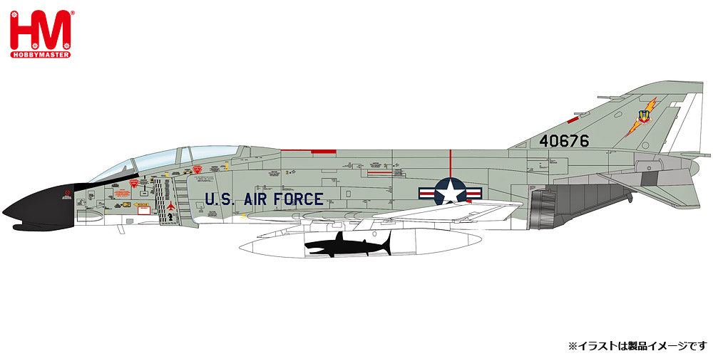 【予約商品】F-4C ファントム2　アメリカ空軍 第45戦術戦闘飛行隊 1965年　1/72  (HM20240319) [HA19062]