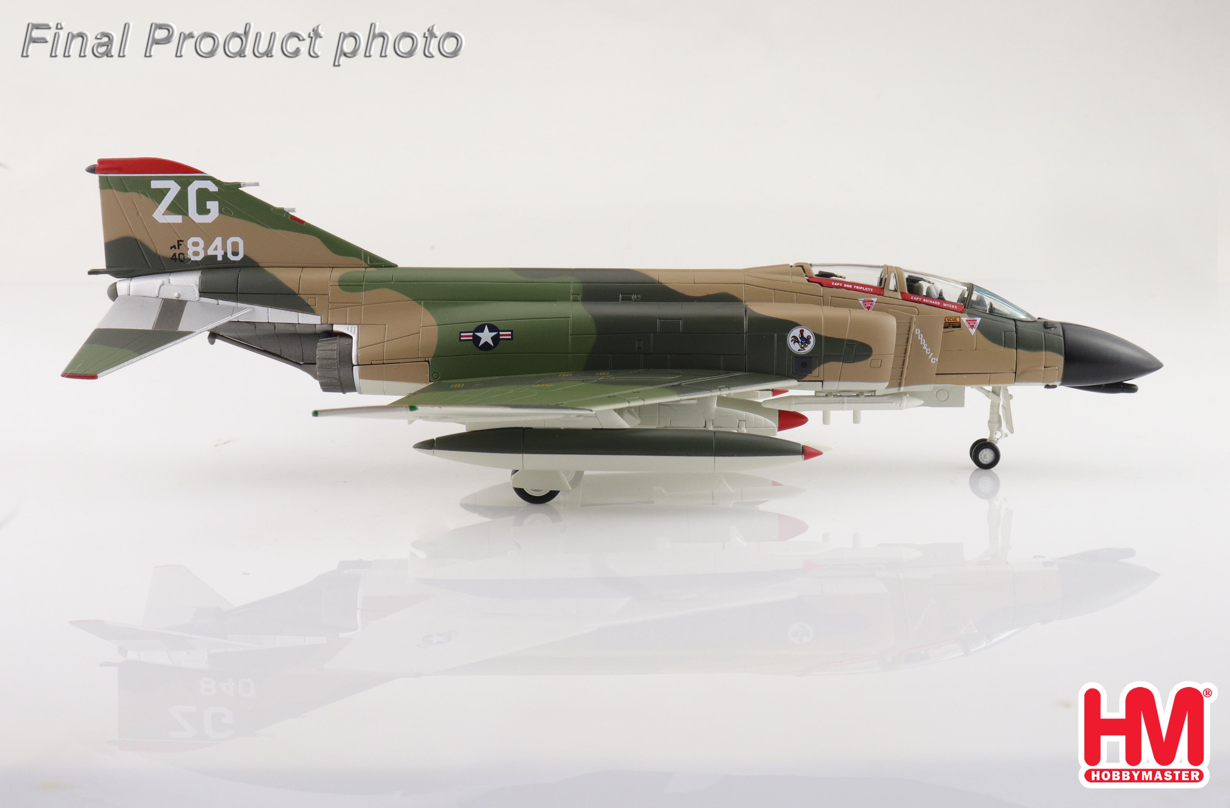 EF-4C アメリカ空軍 第475戦術戦闘航空団 第67戦術戦闘飛行隊 「スーパー・コックス スイス・サムラー」 #64-0840 1971年 1/72 [HA19069]